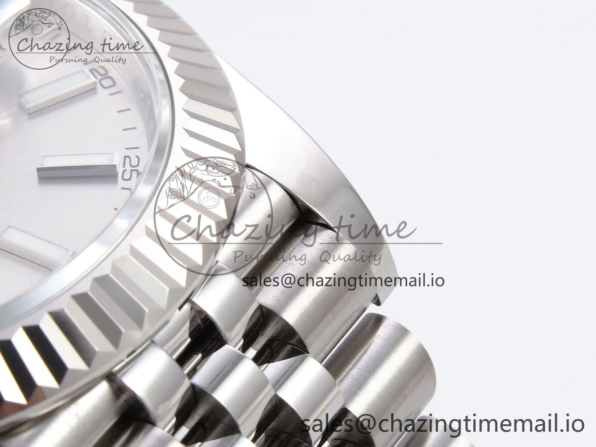 DateJust 41 126334 EWEF Best Edition White Silver Dial on Jubilee Bracelet A3235