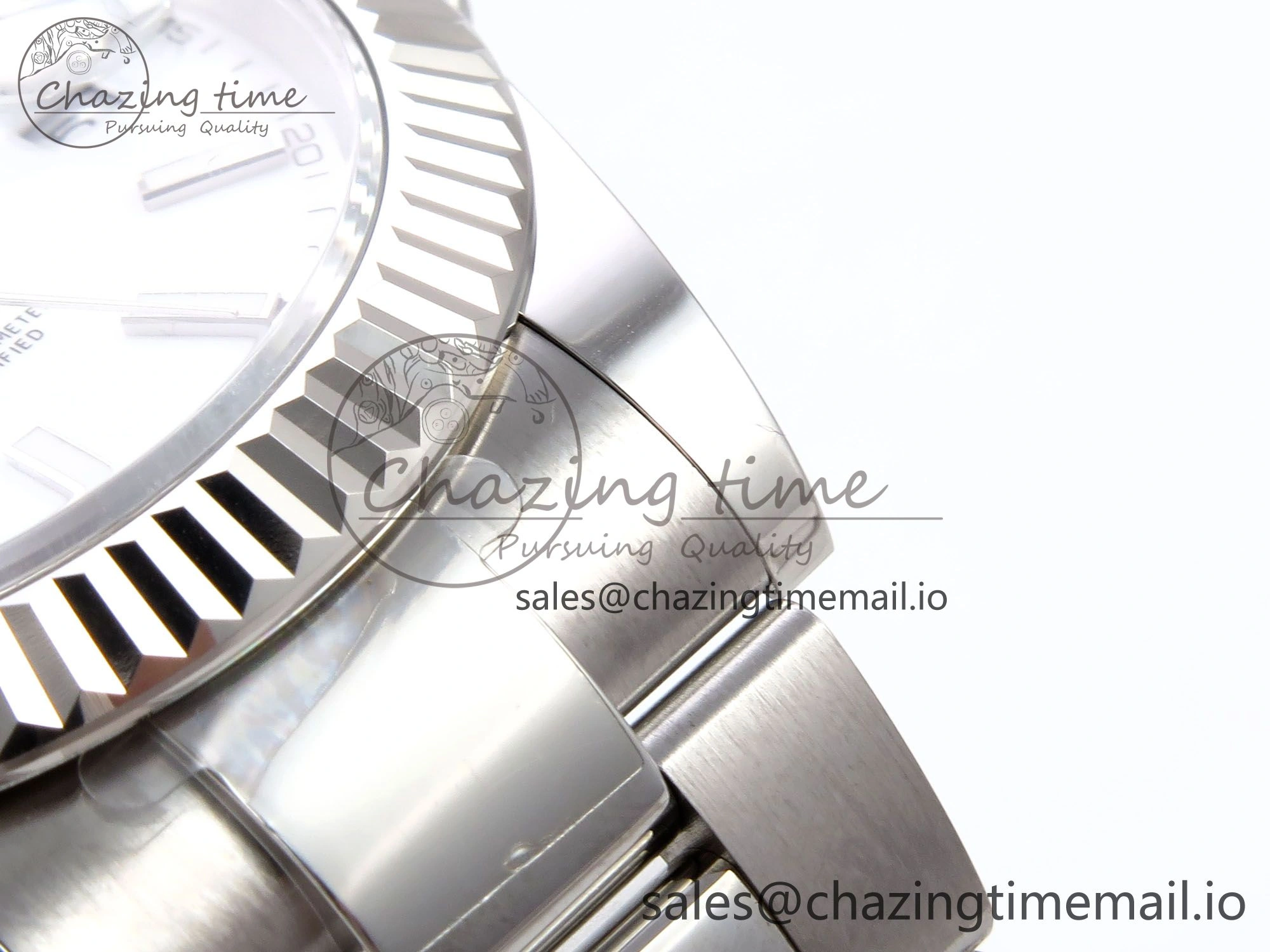 DateJust 41 126334 EWEF Best Edition White Stick Dial on Oyster Bracelet A3235