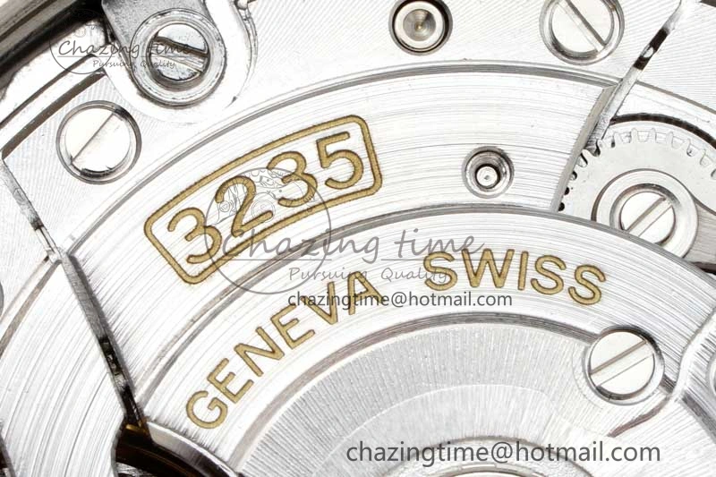 DateJust 41 126334 NTF 1:1 Best Edition 904L Steel Gray Dial Green Roman on Oyster Bracelet VR3235