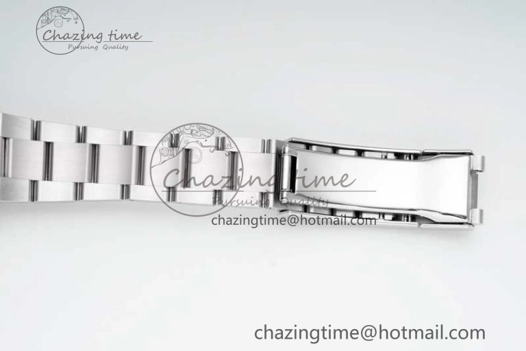 DateJust 41 126334 NTF 1:1 Best Edition 904L Steel Gray Dial Green Roman on Oyster Bracelet VR3235