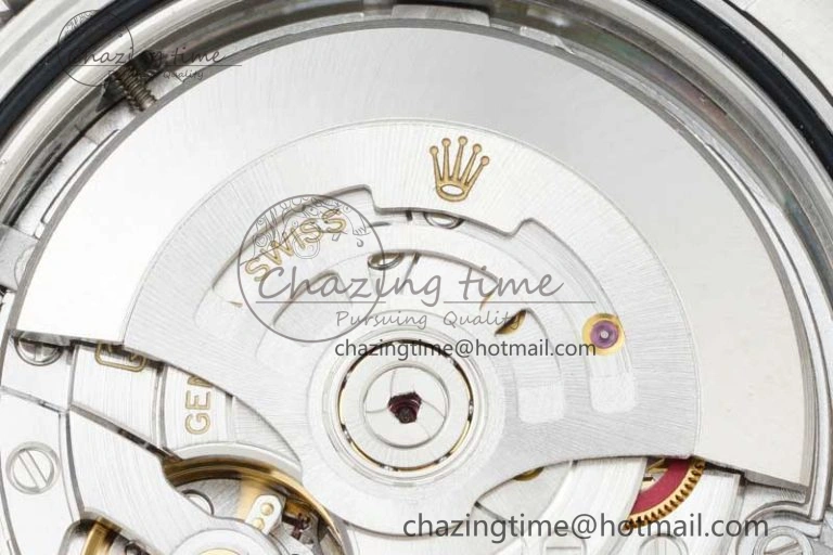 DateJust 41 126334 NTF 1:1 Best Edition 904L Steel Gray Dial Green Roman on Oyster Bracelet VR3235