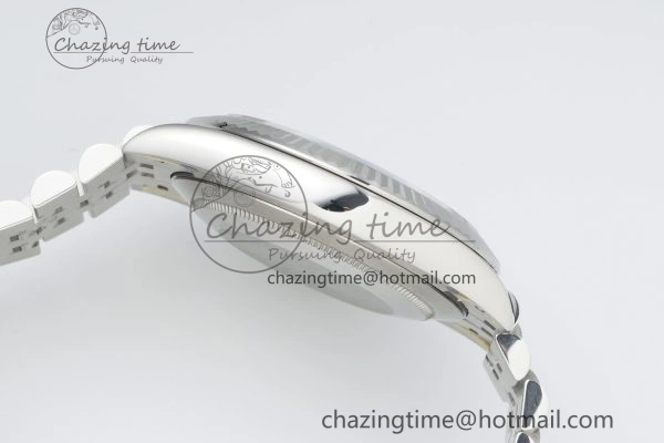 DateJust 41 126334 NTF 1:1 Best Edition 904L Steel Green Stick Dial on Jubilee Bracelet VR3235