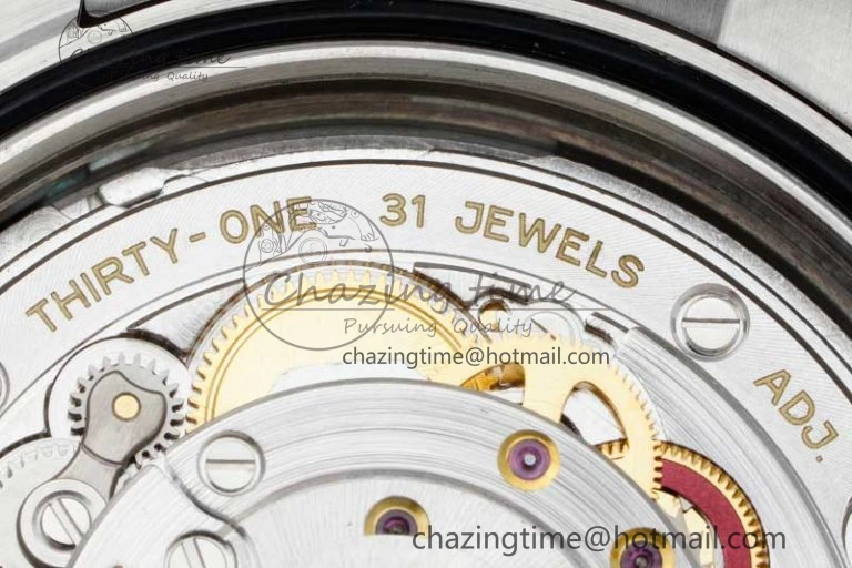 DateJust 41 126334 NTF 1:1 Best Edition 904L Steel Silver Stick Dial on Oyster Bracelet VR3235