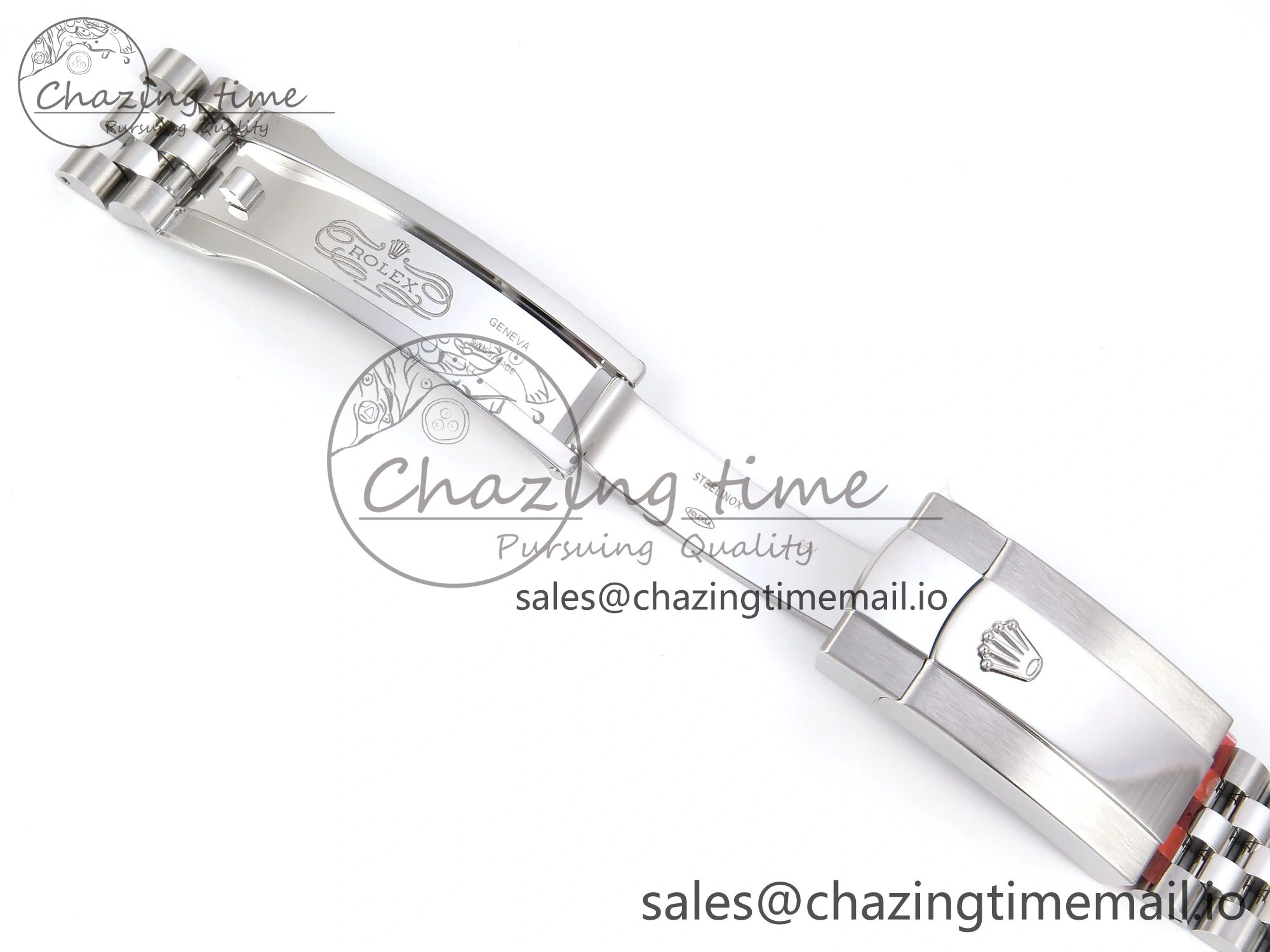 DateJust 41 126334 QF+ 1:1 Best Edition 904L Steel Gray Dial Green Roman Marker on SS Jubilee Bracelet VR3235