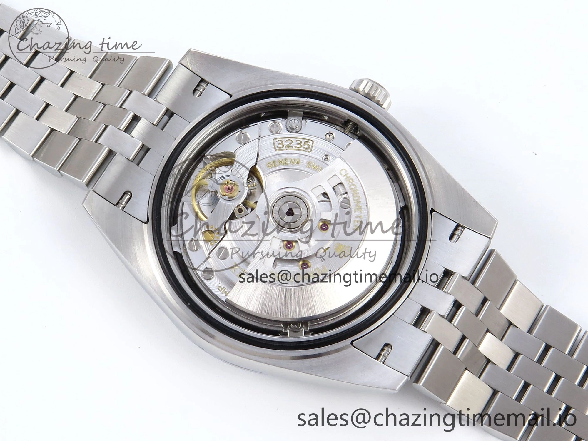 DateJust 41 126334 QF+ 1:1 Best Edition 904L Steel Green Textured Stick Dial on SS Jubilee Bracelet VR3235