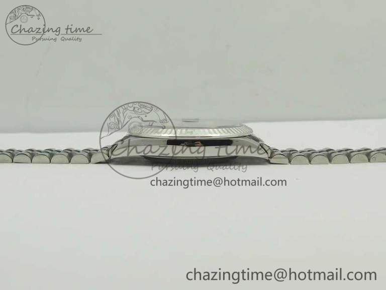 DateJust 41 126334 SS REF 1:1 Best Edition Blue Dial Stick Markers on Jubilee Bracelet A3235 Clone V2