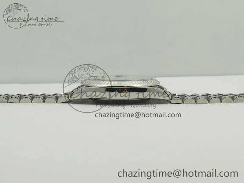 DateJust 41 126334 SS REF 1:1 Best Edition Blue Dial Stick Markers on Jubilee Bracelet A3235 Clone V2