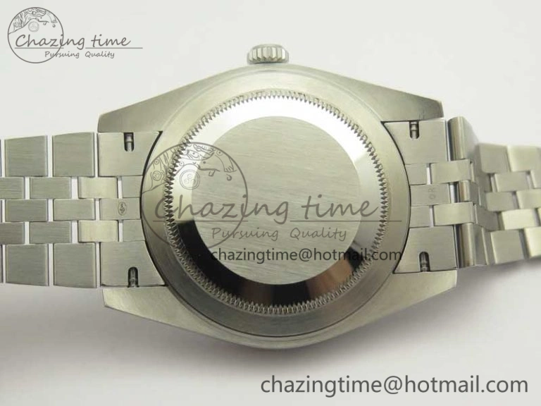DateJust 41 126334 SS REF 1:1 Best Edition Grape Dial Stick Markers on Jubilee Bracelet A3235 Clone V2