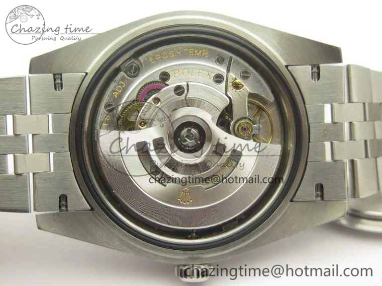 DateJust 41 126334 SS REF 1:1 Best Edition Grape Dial Stick Markers on Jubilee Bracelet A3235 Clone V2