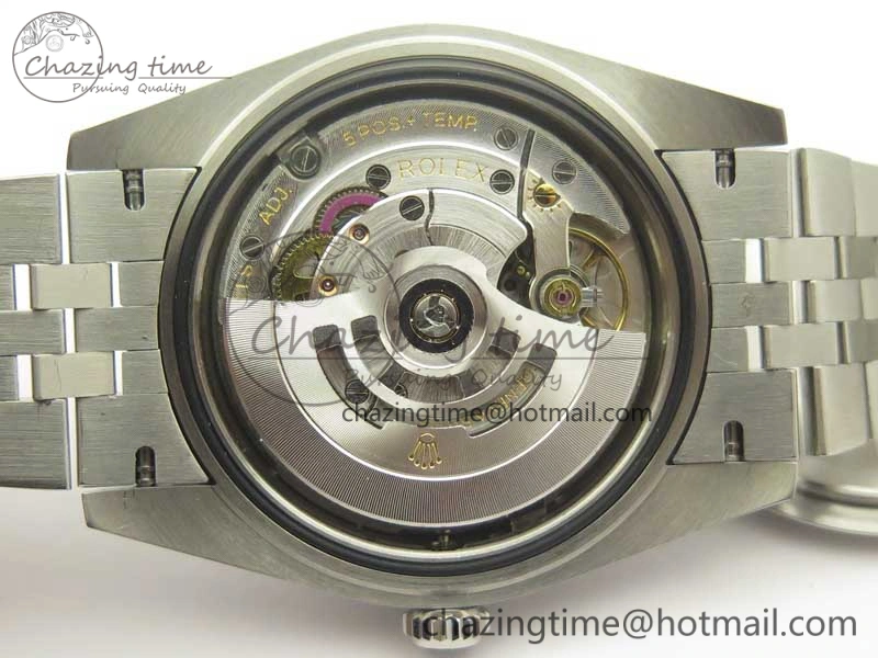 DateJust 41 126334 SS REF 1:1 Best Edition Grape Dial Stick Markers on Jubilee Bracelet A3235 Clone V2