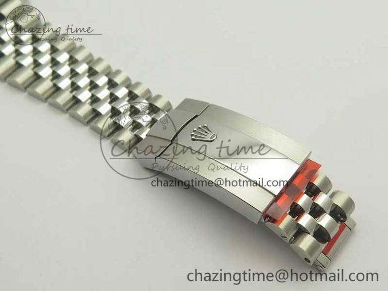 DateJust 41 126334 SS REF 1:1 Best Edition Grape Dial Stick Markers on Jubilee Bracelet A3235 Clone V2