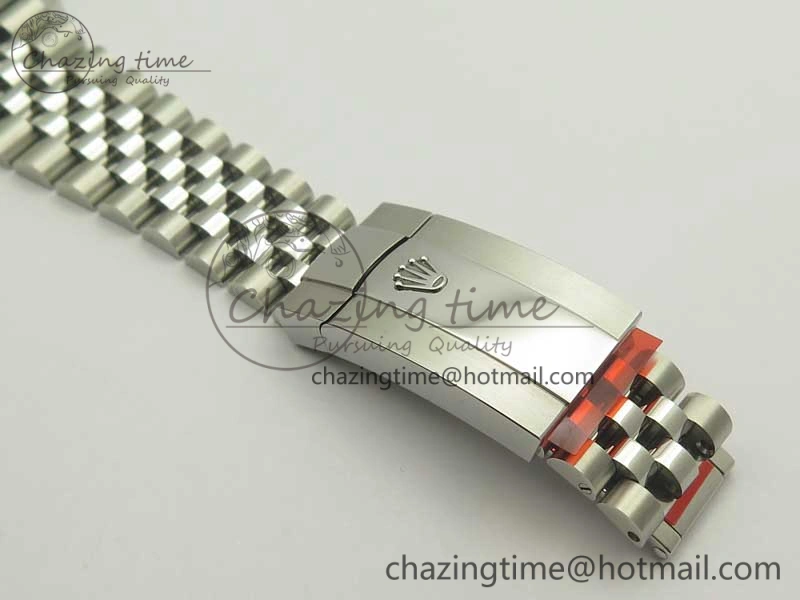 DateJust 41 126334 SS REF 1:1 Best Edition Grape Dial Stick Markers on Jubilee Bracelet A3235 Clone V2