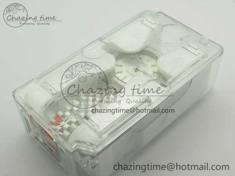 DateJust 41 126334 SS REF 1:1 Best Edition Silver Dial Stick Markers on Jubilee Bracelet A3235 Clone V2