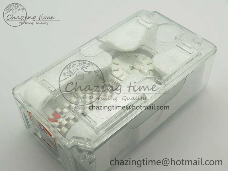 DateJust 41 126334 SS REF 1:1 Best Edition Silver Dial Stick Markers on Jubilee Bracelet A3235 Clone V2