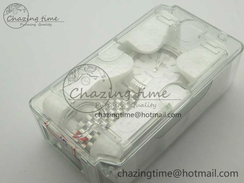 DateJust 41 126334 SS REF 1:1 Best Edition White Dial Stick Markers on Jubilee Bracelet A3235 Clone V2
