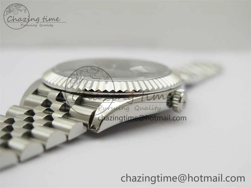DateJust 41 126334 ZF 1:1 Best Edition 904L Steel Black Dial Stick Marker on Jubilee Bracelet A2824