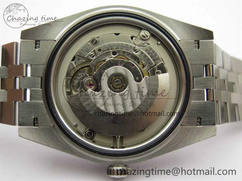 DateJust 41 126334 ZF 1:1 Best Edition 904L Steel Black Dial Stick Marker on Jubilee Bracelet A2824