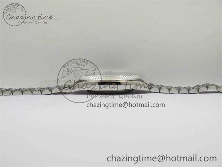 DateJust 41 126334 ZF 1:1 Best Edition 904L Steel Blue Dial Roman Marker on Jubilee Bracelet A2824