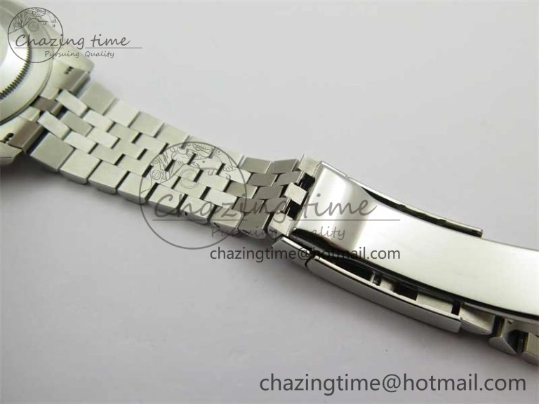 DateJust 41 126334 ZF 1:1 Best Edition 904L Steel Blue Dial Stick Marker on Jubilee Bracelet A2824