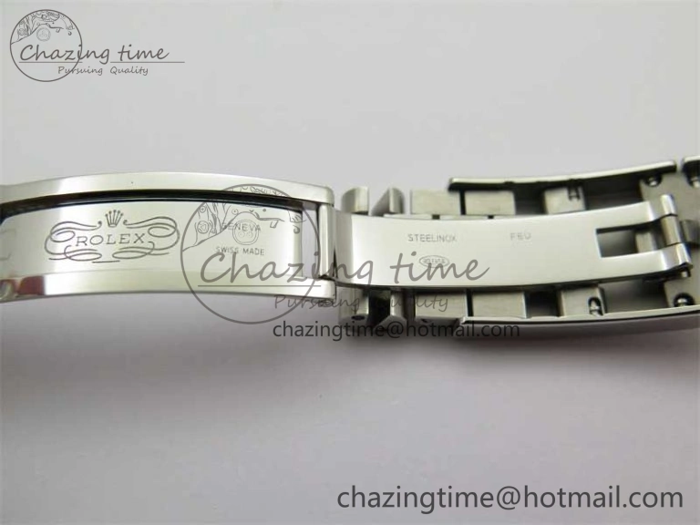 DateJust 41 126334 ZF 1:1 Best Edition 904L Steel Blue Dial Stick Marker on Jubilee Bracelet A2824