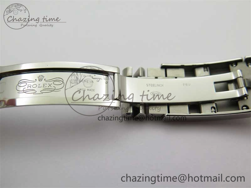 DateJust 41 126334 ZF 1:1 Best Edition 904L Steel Blue Dial Stick Marker on Jubilee Bracelet A2824
