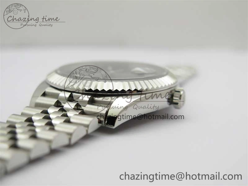 DateJust 41 126334 ZF 1:1 Best Edition 904L Steel Blue Dial Stick Marker on Jubilee Bracelet A2824