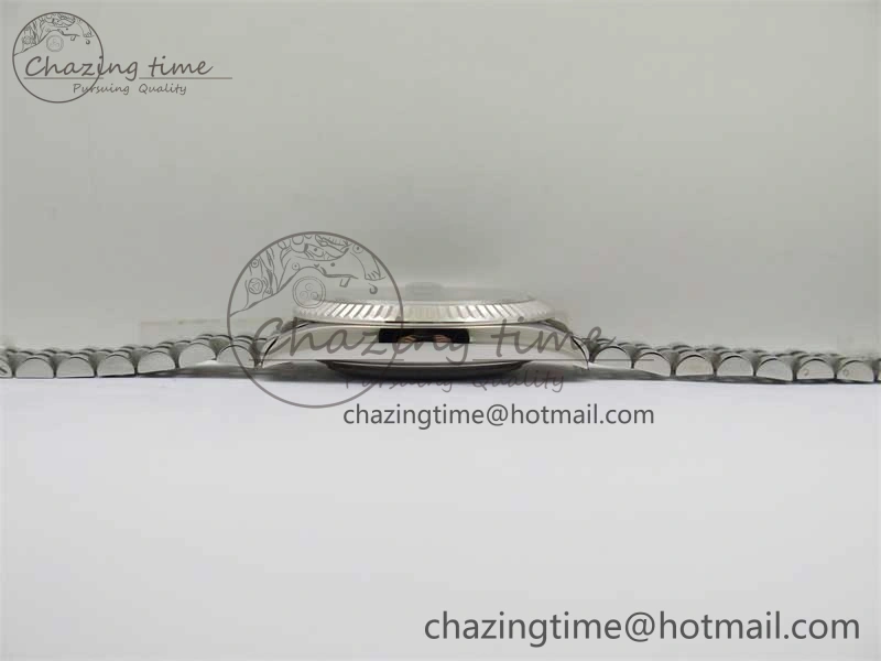 DateJust 41 126334 ZF 1:1 Best Edition 904L Steel Blue Dial Stick Marker on Jubilee Bracelet A2824