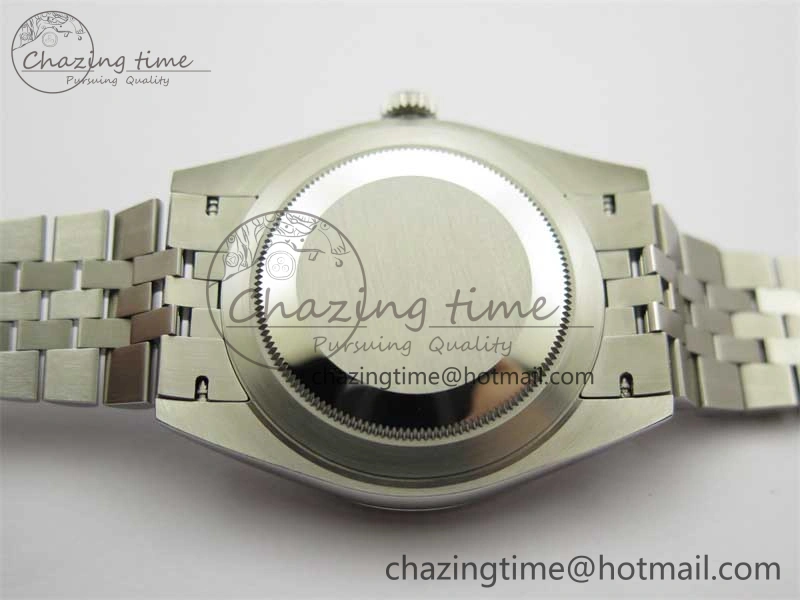DateJust 41 126334 ZF 1:1 Best Edition 904L Steel Blue Dial Stick Marker on Jubilee Bracelet A2824