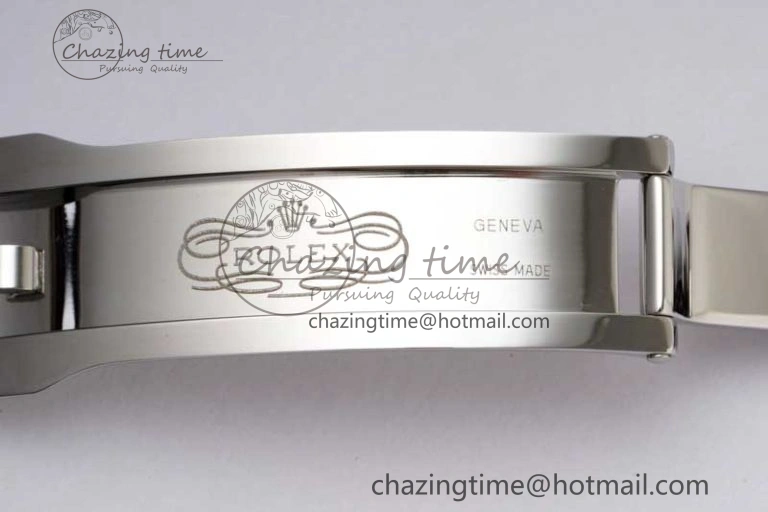 DateJust 41 126334 ZF 1:1 Best Edition 904L Steel Gray Dial Green Roman Marker on Jubilee Bracelet A2824