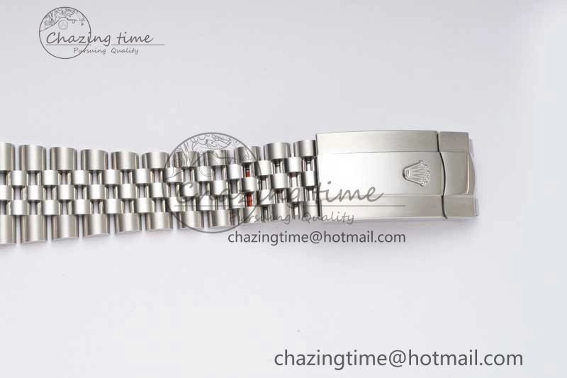 DateJust 41 126334 ZF 1:1 Best Edition 904L Steel Gray Dial Stick Marker on Jubilee Bracelet A2824