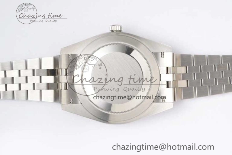 DateJust 41 126334 ZF 1:1 Best Edition 904L Steel Gray Dial Stick Marker on Jubilee Bracelet A2824