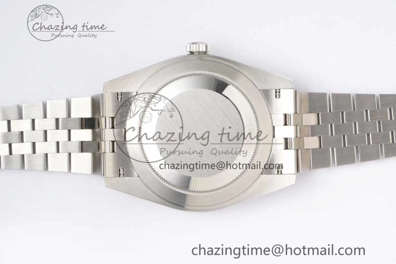 DateJust 41 126334 ZF 1:1 Best Edition 904L Steel Gray Dial Stick Marker on Jubilee Bracelet A2824
