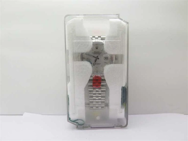 DateJust 41 126334 ZF 1:1 Best Edition 904L Steel Silver Dial Stick Marker on Jubilee Bracelet A2824