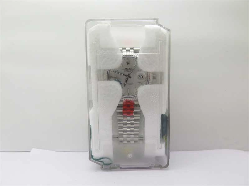 DateJust 41 126334 ZF 1:1 Best Edition 904L Steel Silver Dial Stick Marker on Jubilee Bracelet A2824