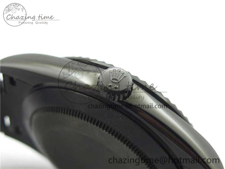DateJust 41 All Black PVD VRF Best Edition Black Dial Roman Markers on PVD Oyster Bracelet A3235