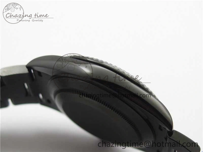 DateJust 41 All Black PVD VRF Best Edition Black Dial Roman Markers on PVD Oyster Bracelet A3235