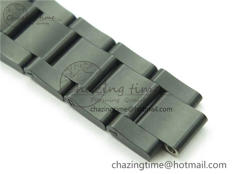 DateJust 41 All Black PVD VRF Best Edition Black Dial Roman Markers on PVD Oyster Bracelet A3235