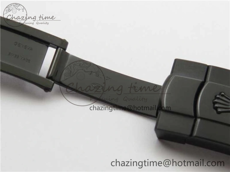 DateJust 41 All Black PVD VRF Best Edition Black Dial Stick Markers on PVD Oyster Bracelet A3235