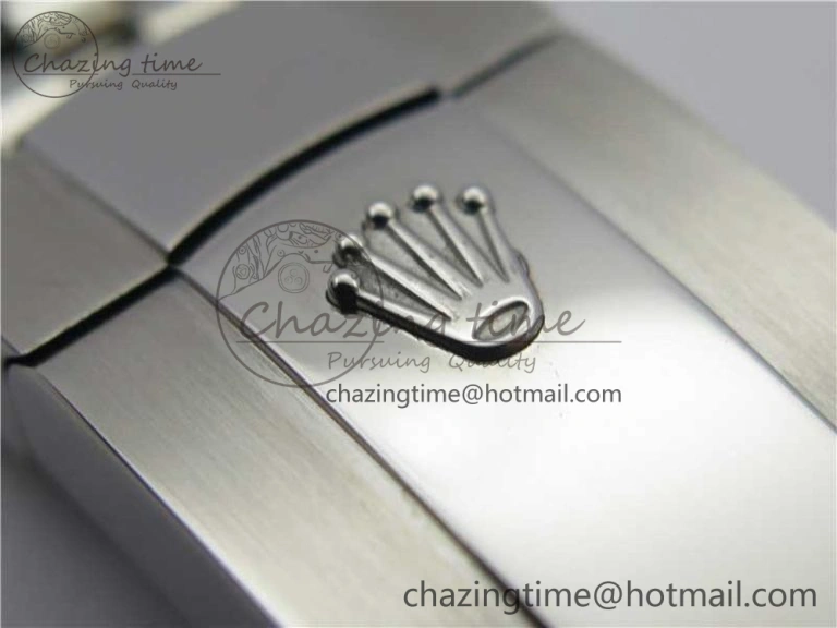 DateJust 41 SS 126333 Fluted Bezel DJF Best Edition 904L Steel Gray Dial Green Roman Markers on Jubilee Bracelet A2826