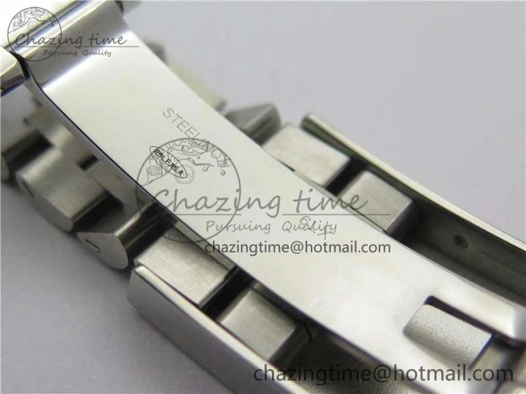 DateJust 41 SS 126333 Fluted Bezel DJF Best Edition 904L Steel Gray Dial Green Roman Markers on Jubilee Bracelet A2826