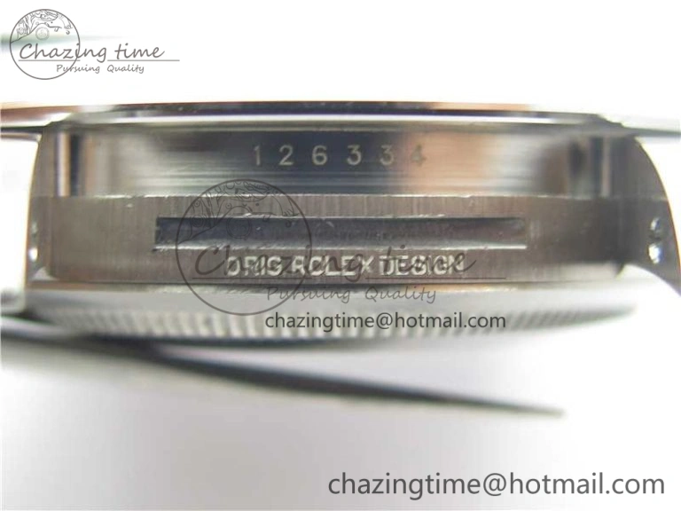 DateJust 41 SS 126333 Fluted Bezel DJF Best Edition 904L Steel Gray Dial Green Roman Markers on Jubilee Bracelet A2826