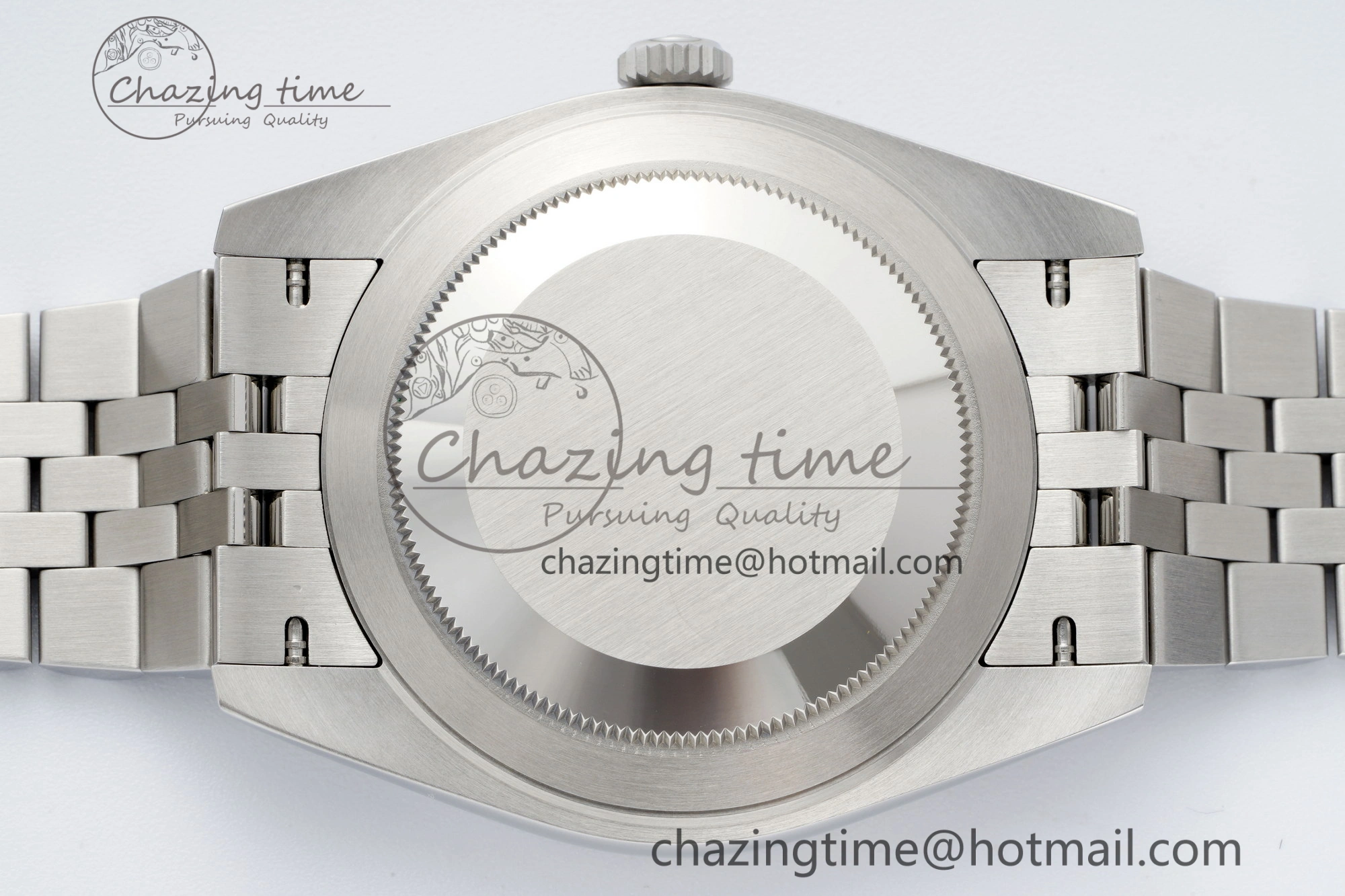 DateJust 41 SS Fluted Bezel KING 1:1 Best Edition 904L Steel Blue Roman Dial on Jubilee Bracelet VR3235