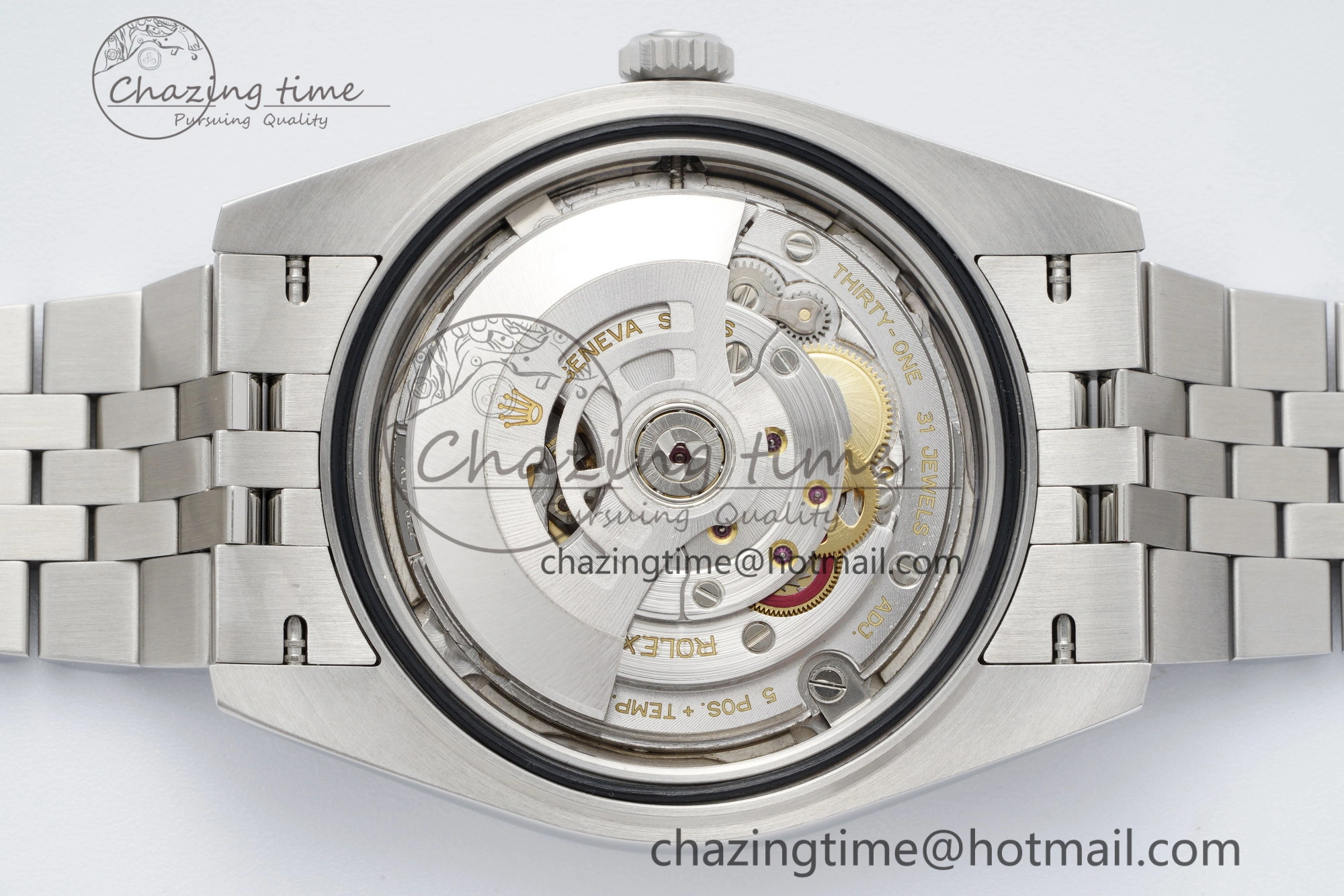 DateJust 41 SS Fluted Bezel KING 1:1 Best Edition 904L Steel Blue Roman Dial on Jubilee Bracelet VR3235