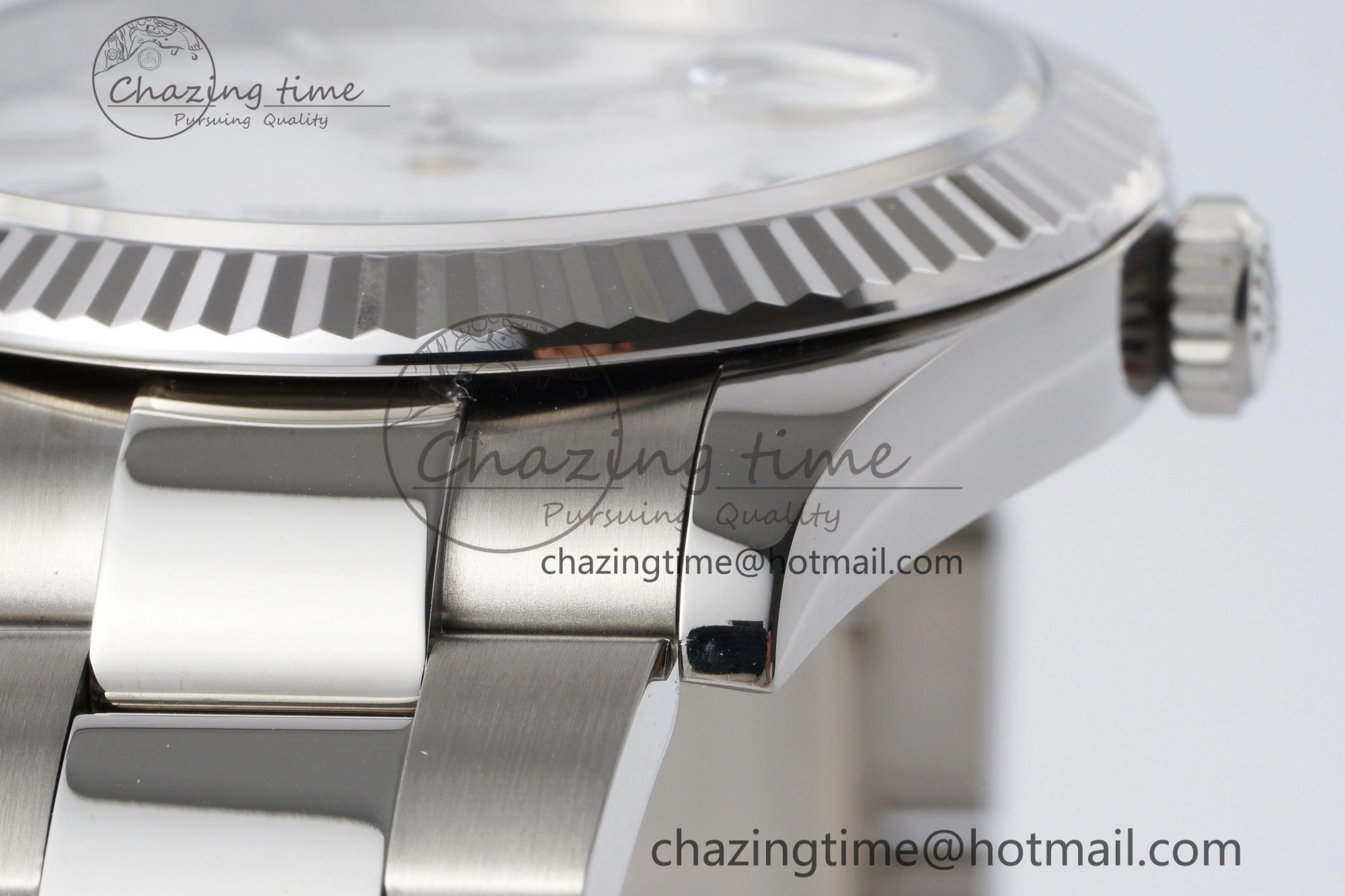 DateJust 41 SS Fluted Bezel KING 1:1 Best Edition 904L Steel White Dial on Oyster Bracelet VR3235