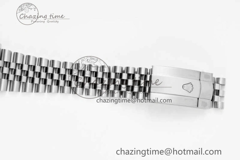 DateJust 41 SS JDF 1:1 Best Edition 904L Steel Blue Stick Dial on SS Jubilee Bracelet VR3235 V2