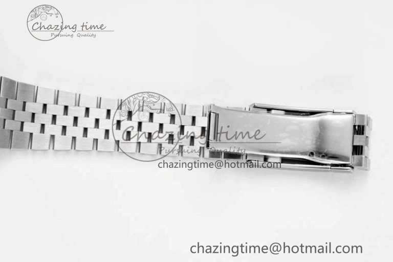 DateJust 41 SS JDF 1:1 Best Edition 904L Steel Blue Stick Dial on SS Jubilee Bracelet VR3235 V2