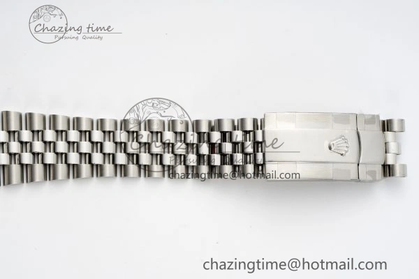 DateJust 41 SS JDF 904L Steel Blue Textured Dial on Jubilee Bracelet VR3235 V2