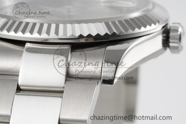 DateJust 41 SS JDF 904L Steel Green Sundust Dial Arabic Markers on Oyster Bracelet VR3235 V2