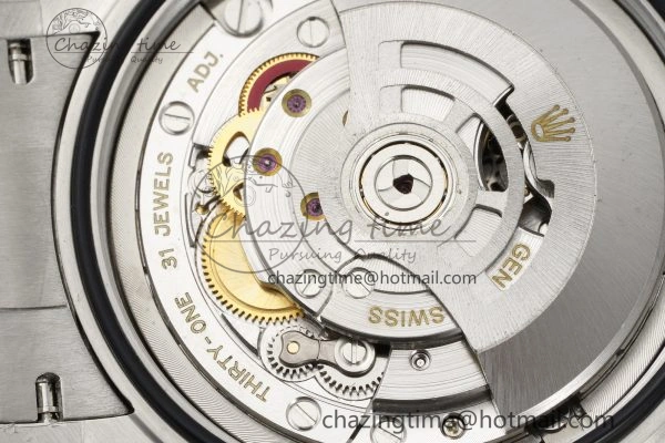 DateJust 41 SS JDF 904L Steel Green Sundust Dial Arabic Markers on Oyster Bracelet VR3235 V2