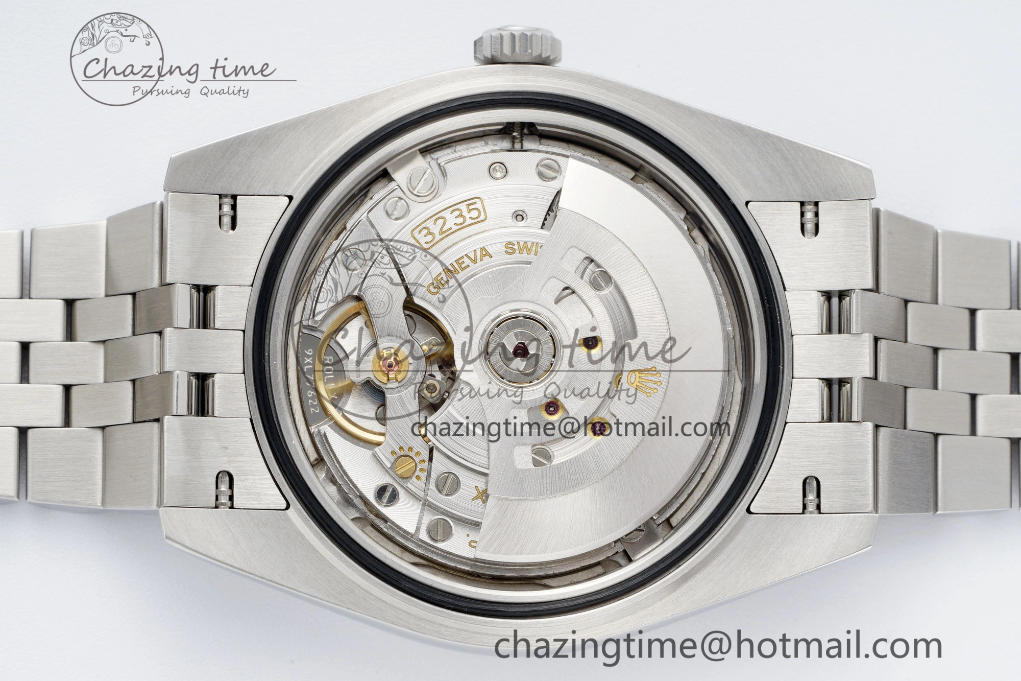 DateJust 41 SS Polished Bezel KING 1:1 Best Edition 904L Steel Gray Green Roman Dial on Jubilee Bracelet VR3235